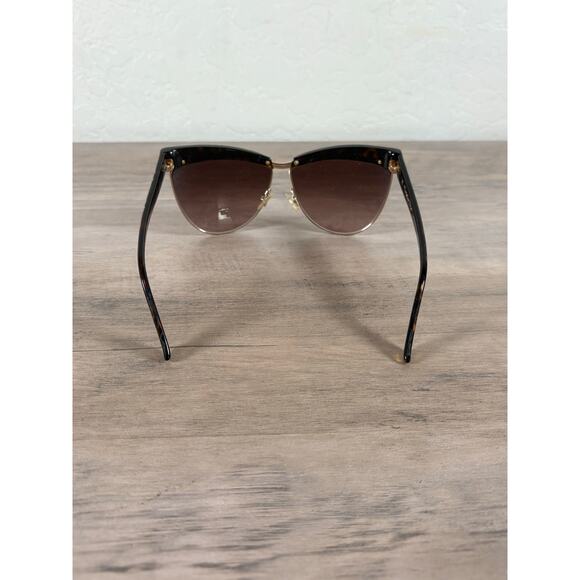 Christian Dior Meteore Black 24K Gold Flakes Leaf‎ Boutique Women\'s Sunglasses main image 4